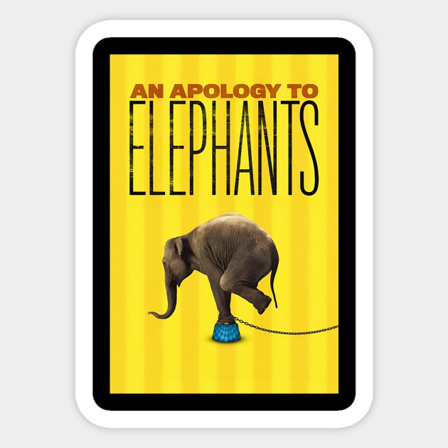 An Apology To Elephants Sticker by Wellcome Collection